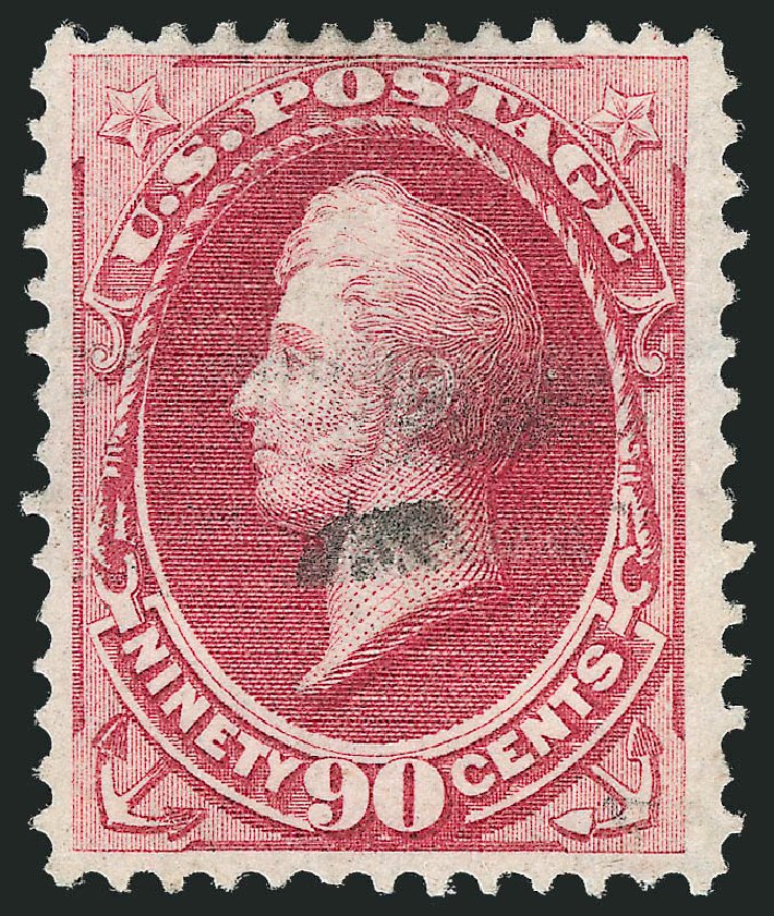 Costs of US Stamps Scott Catalog #144: 1870 90c Perry Grill. Robert Siegel Auction Galleries, Oct 2012, Sale 1033, Lot 4082