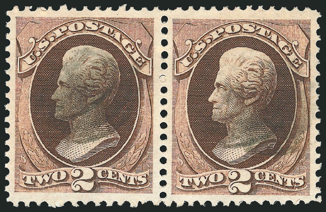 Values of US Stamp Scott Cat. 146 - 2c 1870 Jackson Without Grill. Robert Siegel Auction Galleries, Oct 2012, Sale 1032, Lot 3233