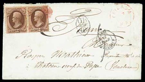 Values of US Stamps Scott Cat. # 146 - 2c 1870 Jackson Without Grill. Matthew Bennett International, Dec 2007, Sale 323, Lot 336