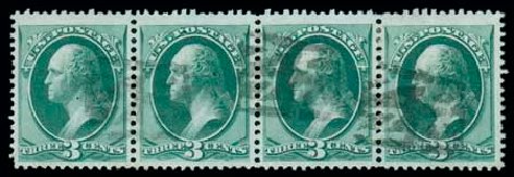 Prices of US Stamp Scott Catalogue #147: 1870 3c Washington Without Grill. Matthew Bennett International, Dec 2007, Sale 323, Lot 339