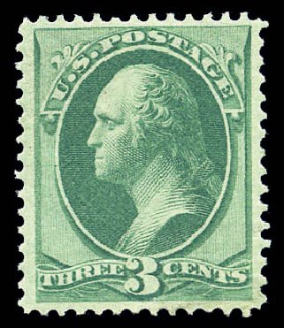 US Stamps Prices Scott Cat. 147 - 1870 3c Washington Without Grill. Matthew Bennett International, Sep 2010, Sale 333, Lot 3539