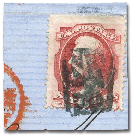 Value of US Stamp Scott Catalog # 148: 1870 6c Lincoln Without Grill. Matthew Bennett International, Mar 2011, Sale 335, Lot 108