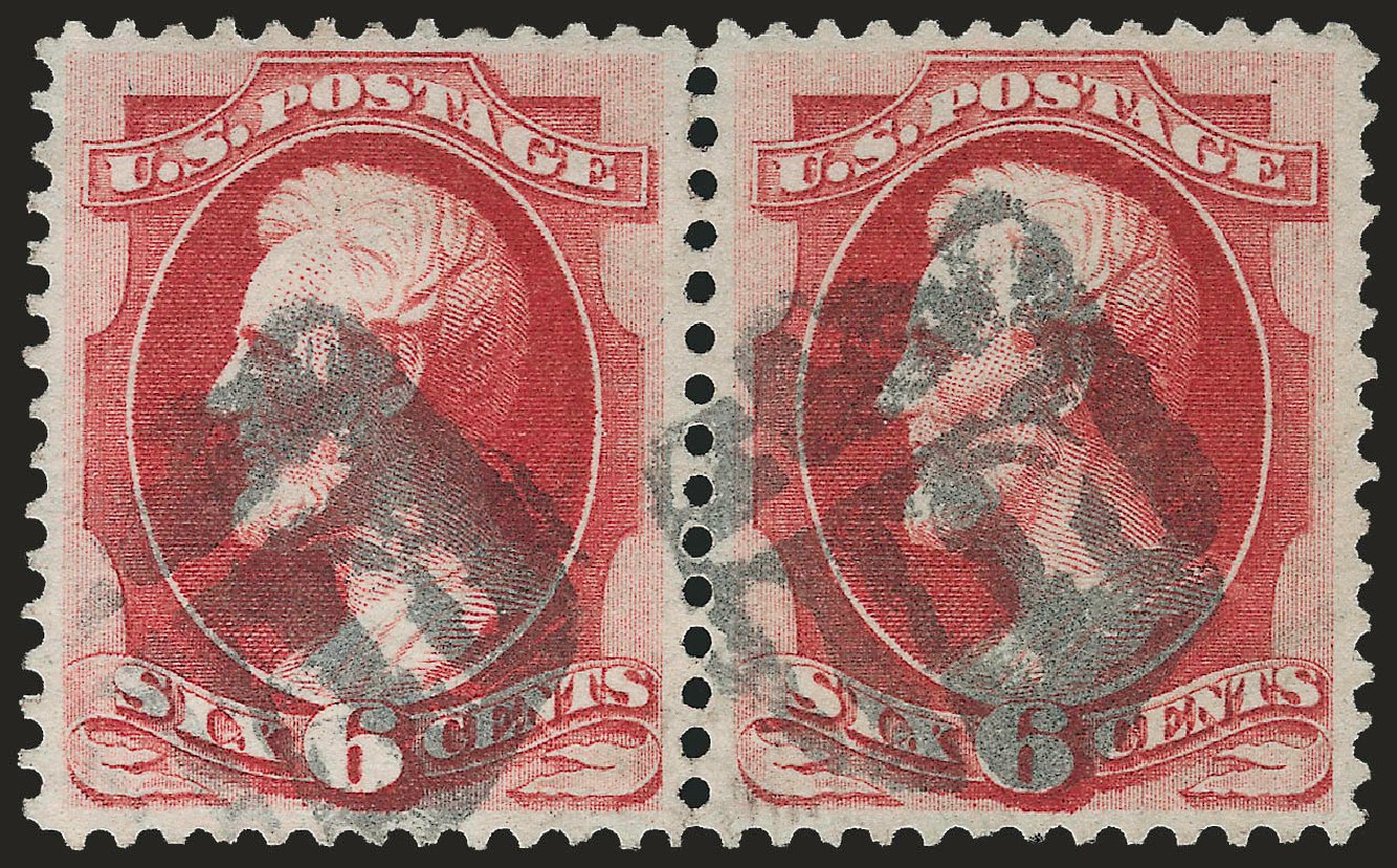 Price of US Stamps Scott Cat. 148: 1870 6c Lincoln Without Grill. Robert Siegel Auction Galleries, Sep 2009, Sale 976, Lot 1549