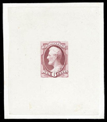 Costs of US Stamps Scott Catalog 148: 6c 1870 Lincoln Without Grill. Matthew Bennett International, Apr 2008, Sale 326, Lot 152