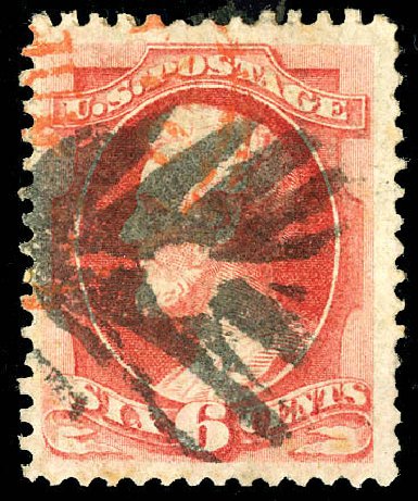 Value of US Stamps Scott Catalog #148: 6c 1870 Lincoln Without Grill. Matthew Bennett International, Dec 2008, Sale 330, Lot 1623