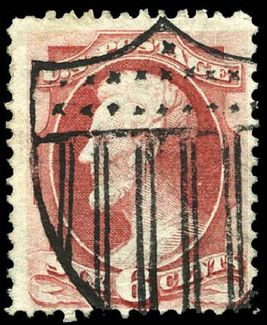 US Stamps Value Scott Catalogue 148 - 6c 1870 Lincoln Without Grill. Matthew Bennett International, Mar 2011, Sale 335, Lot 86