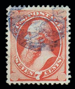 Prices of US Stamp Scott Cat. # 149: 7c 1871 Stanton Without Grill. Matthew Bennett International, Dec 2007, Sale 323, Lot 351