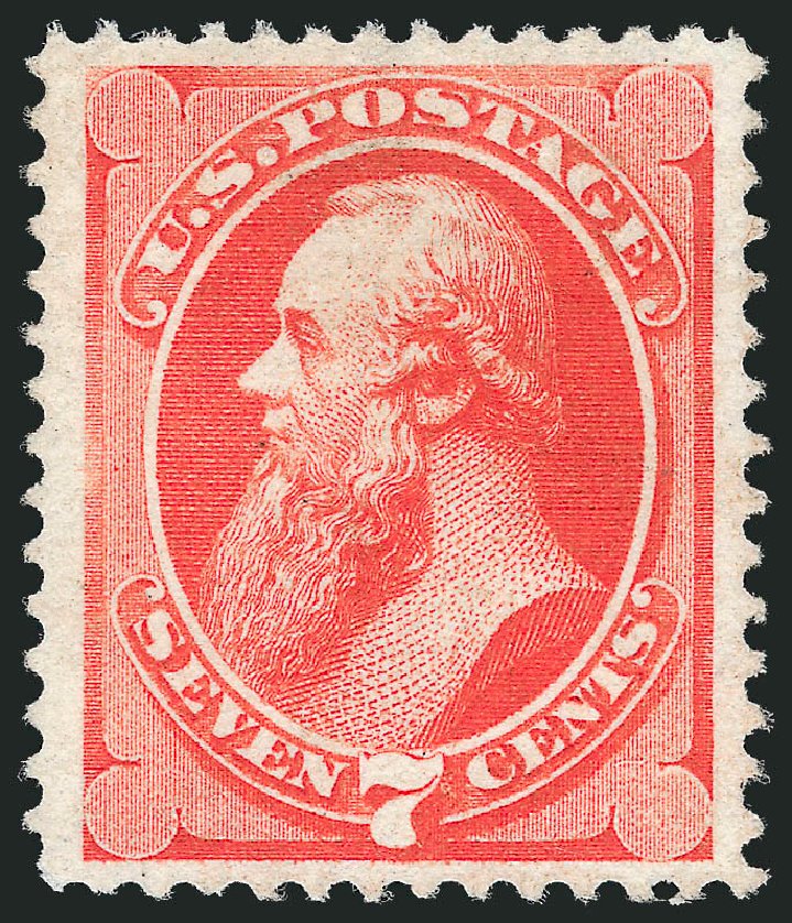 Prices of US Stamp Scott # 149: 1871 7c Stanton Without Grill. Robert Siegel Auction Galleries, Oct 2011, Sale 1013, Lot 271