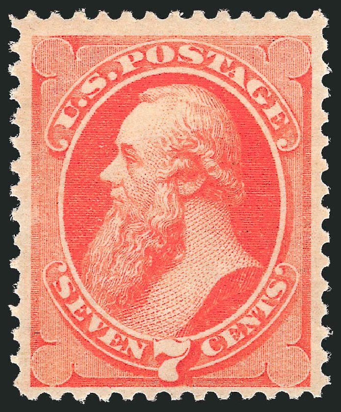 US Stamps Price Scott Catalogue # 149 - 7c 1871 Stanton Without Grill. Robert Siegel Auction Galleries, Oct 2012, Sale 1033, Lot 4085