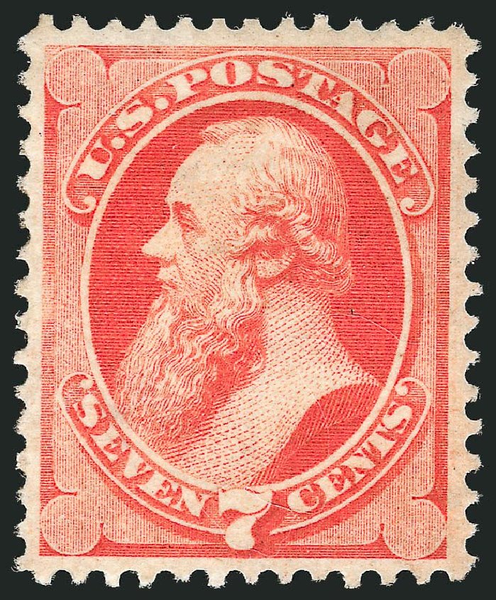 Cost of US Stamps Scott #149: 7c 1871 Stanton Without Grill. Robert Siegel Auction Galleries, Nov 2013, Sale 1057, Lot 725