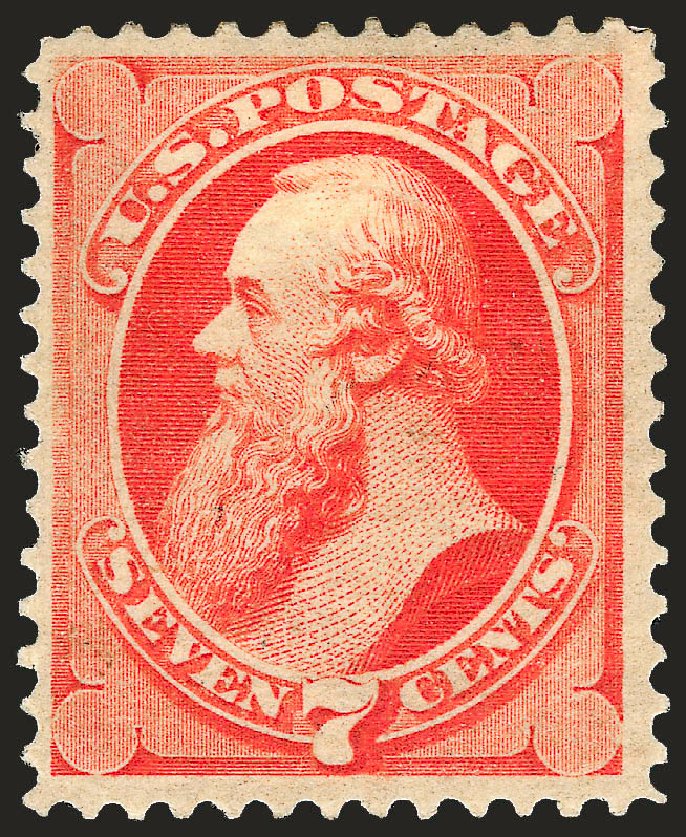 Value of US Stamps Scott Catalogue #149: 7c 1871 Stanton Without Grill. Robert Siegel Auction Galleries, Oct 2008, Sale 963, Lot 752