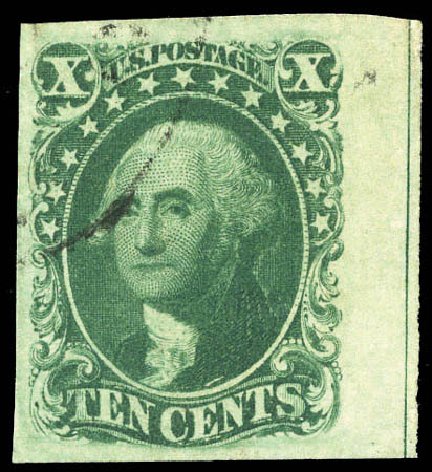 Value of US Stamps Scott # 15: 1855 10c Washington. Matthew Bennett International, Mar 2011, Sale 336, Lot 1118