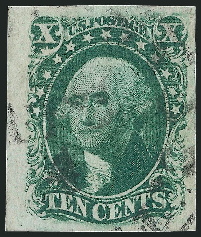 Costs of US Stamp Scott Cat. 15 - 1855 10c Washington. Robert Siegel Auction Galleries, Mar 2013, Sale 1040, Lot 1208