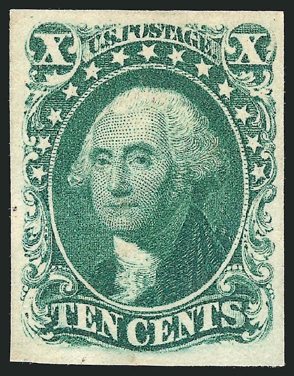 Values of US Stamp Scott Cat. 15 - 10c 1855 Washington. Robert Siegel Auction Galleries, Mar 2014, Sale 1067, Lot 908