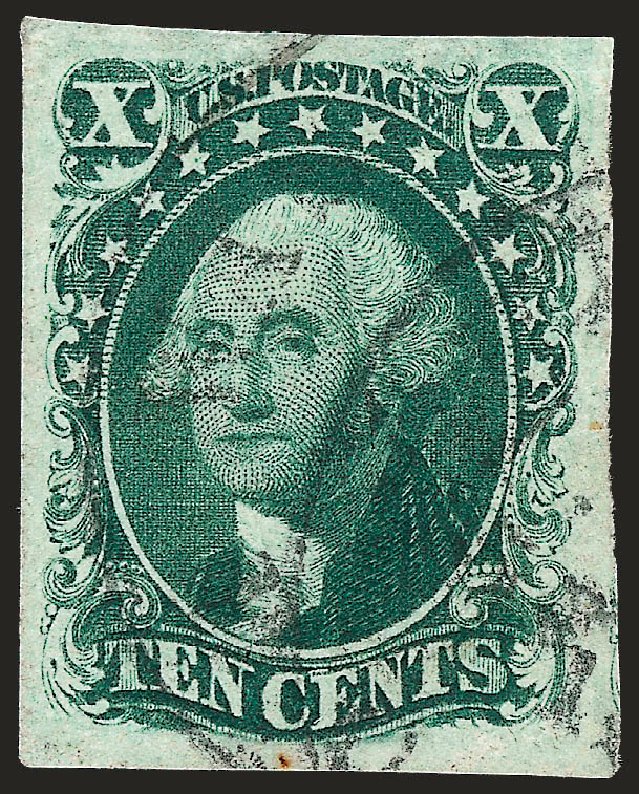Price of US Stamp Scott Catalogue # 15: 1855 10c Washington. Robert Siegel Auction Galleries, Oct 2008, Sale 963, Lot 248