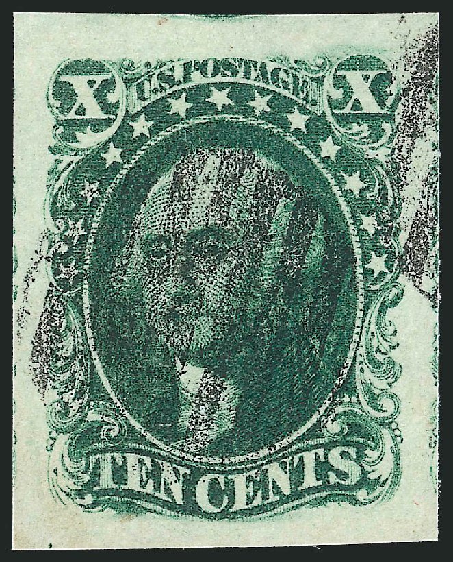 Values of US Stamps Scott Catalog 15: 1855 10c Washington. Robert Siegel Auction Galleries, Oct 2012, Sale 1032, Lot 3049
