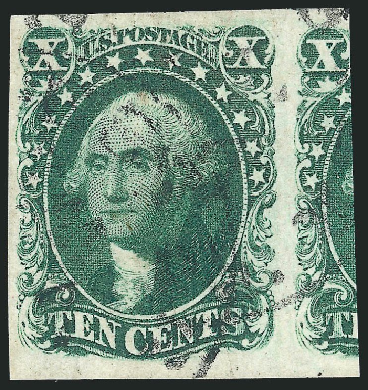 Costs of US Stamp Scott Catalogue 15: 1855 10c Washington. Robert Siegel Auction Galleries, Sep 2010, Sale 993, Lot 249
