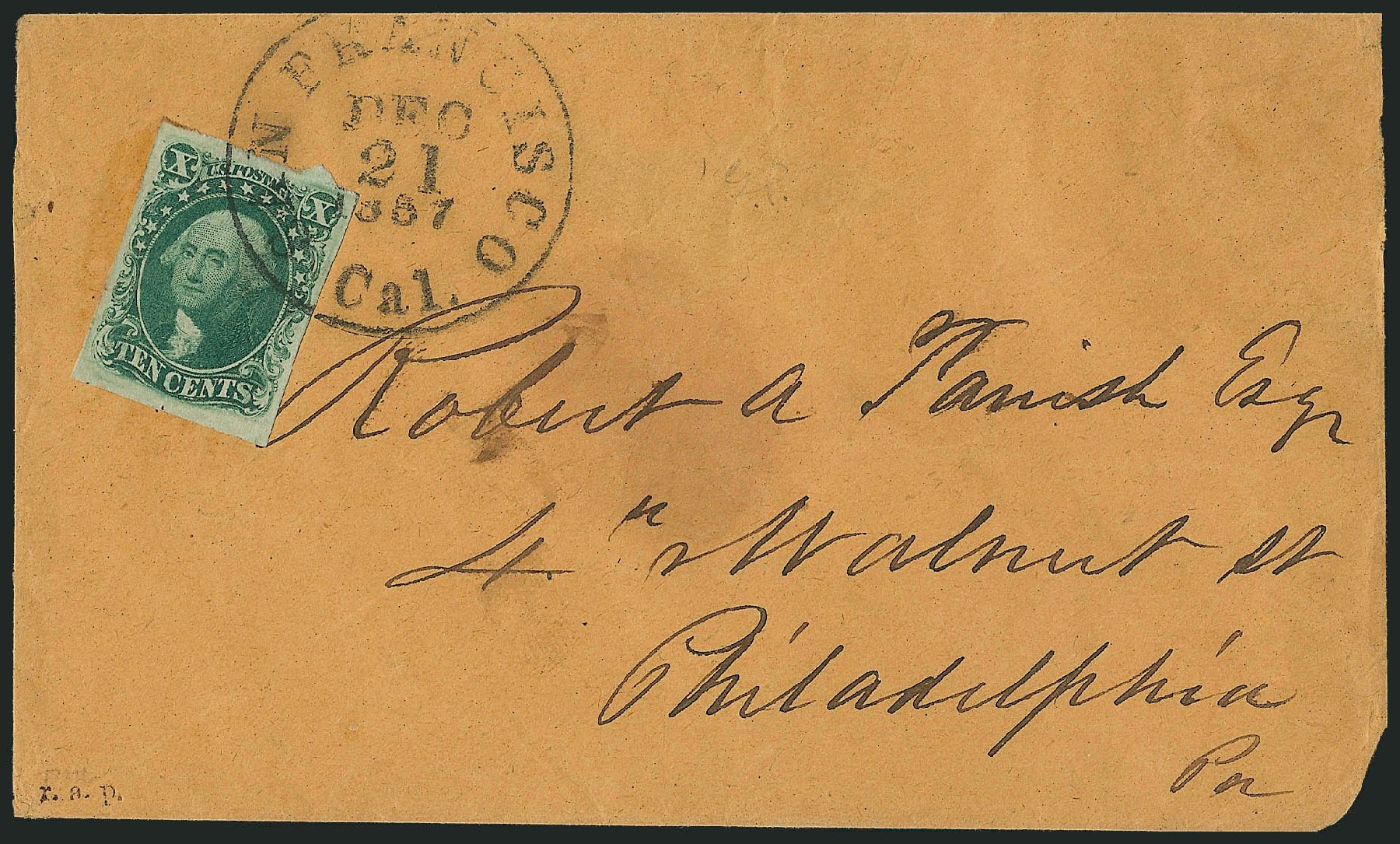 Costs of US Stamps Scott Catalog #15 - 1855 10c Washington. Robert Siegel Auction Galleries, Sep 2010, Sale 993, Lot 299