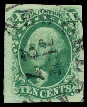 Prices of US Stamps Scott Catalogue #15 - 10c 1855 Washington. Daniel Kelleher Auctions, Sep 2013, Sale 639, Lot 3130
