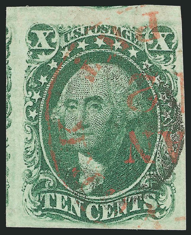 Prices of US Stamp Scott Cat. # 15: 1855 10c Washington. Robert Siegel Auction Galleries, Oct 2008, Sale 963, Lot 250