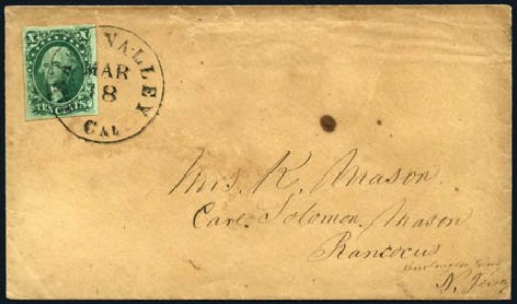 Price of US Stamp Scott Catalog 15 - 10c 1855 Washington. Harmer-Schau Auction Galleries, Jul 2010, Sale 86, Lot 331