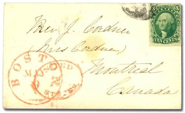 Price of US Stamps Scott # 15: 1855 10c Washington. Daniel Kelleher Auctions, Sep 2013, Sale 639, Lot 3131