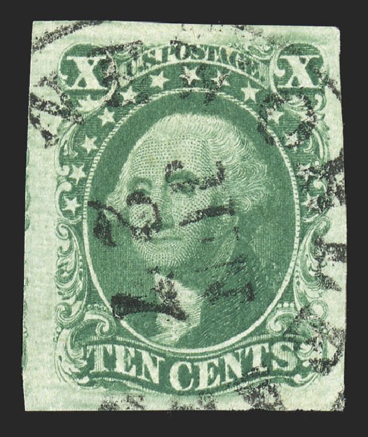 Price of US Stamp Scott Catalogue # 15 - 1855 10c Washington. Spink Shreves Galleries, Nov 2012, Sale 141, Lot 31