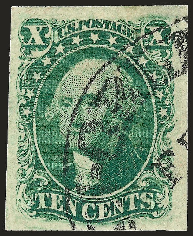 US Stamps Prices Scott Cat. #15 - 10c 1855 Washington. Robert Siegel Auction Galleries, Sep 2008, Sale 962, Lot 2254