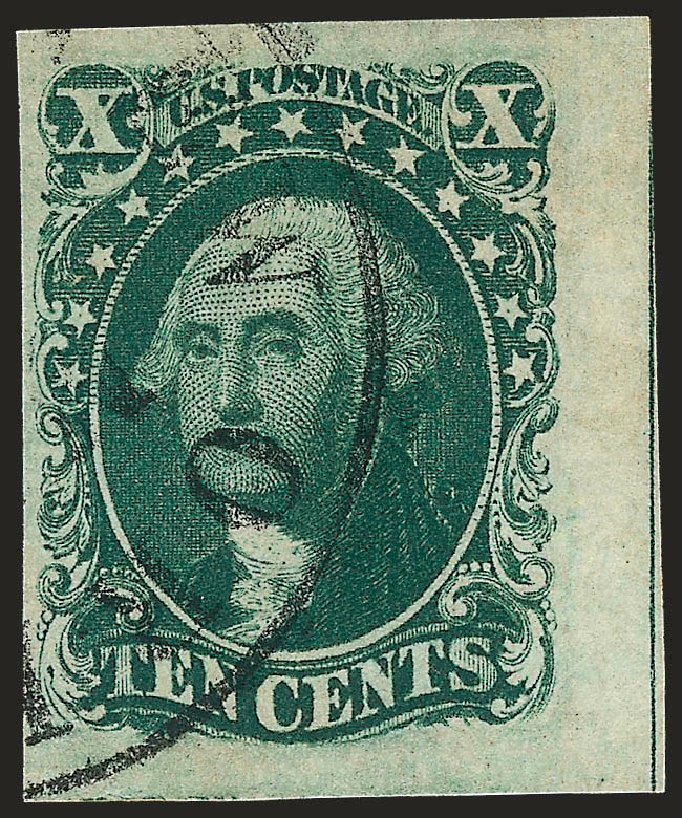 Cost of US Stamps Scott Catalogue #15: 10c 1855 Washington. Robert Siegel Auction Galleries, Oct 2008, Sale 963, Lot 244