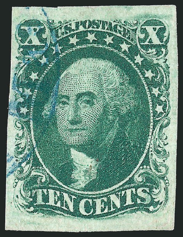 US Stamp Prices Scott 15: 1855 10c Washington. Robert Siegel Auction Galleries, Sep 2010, Sale 993, Lot 254