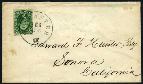 Prices of US Stamps Scott Cat. # 15 - 1855 10c Washington. Harmer-Schau Auction Galleries, Apr 2008, Sale 77, Lot 55