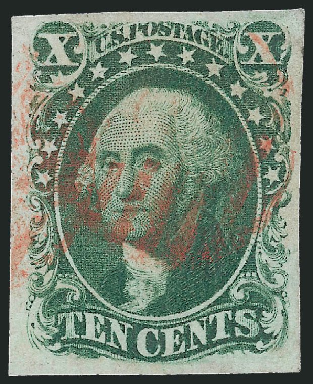 Value of US Stamps Scott Catalog #15: 10c 1855 Washington. Robert Siegel Auction Galleries, Dec 2009, Sale 982, Lot 5085
