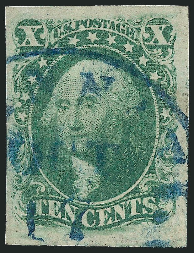 Values of US Stamp Scott Cat. #15 - 10c 1855 Washington. Robert Siegel Auction Galleries, Oct 2010, Sale 997, Lot 5195