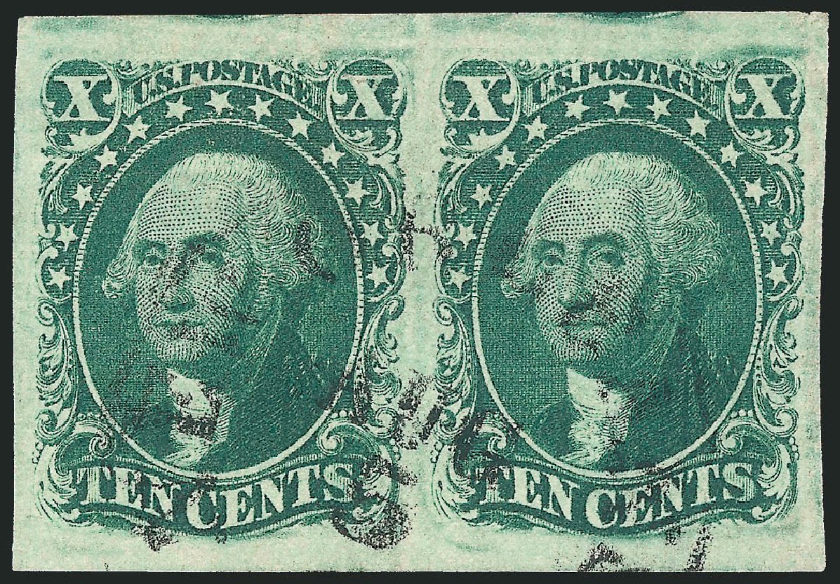 Costs of US Stamp Scott Cat. # 15 - 1855 10c Washington. Robert Siegel Auction Galleries, Oct 2012, Sale 1032, Lot 3052