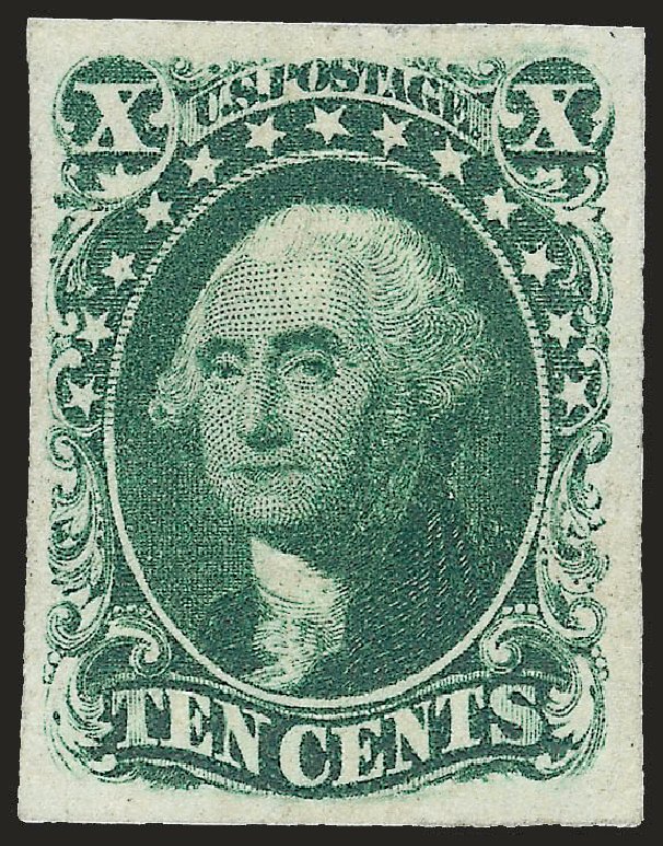 Price of US Stamp Scott Catalog # 15: 1855 10c Washington. Robert Siegel Auction Galleries, Jan 2009, Sale 968, Lot 22
