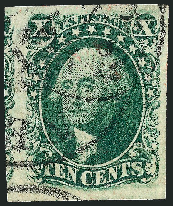 Value of US Stamps Scott Catalog # 15: 1855 10c Washington. Robert Siegel Auction Galleries, Dec 2008, Sale 967, Lot 4103
