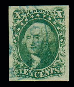 US Stamps Prices Scott # 15: 10c 1855 Washington. Matthew Bennett International, Dec 2007, Sale 325, Lot 1436