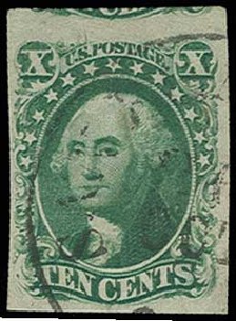 Value of US Stamps Scott Catalog 15 - 10c 1855 Washington. H.R. Harmer, Jun 2013, Sale 3003, Lot 1046