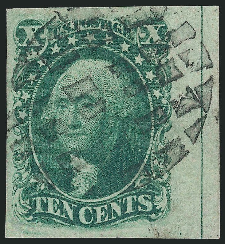 US Stamp Prices Scott 15 - 10c 1855 Washington. Robert Siegel Auction Galleries, Jun 2012, Sale 1024, Lot 46
