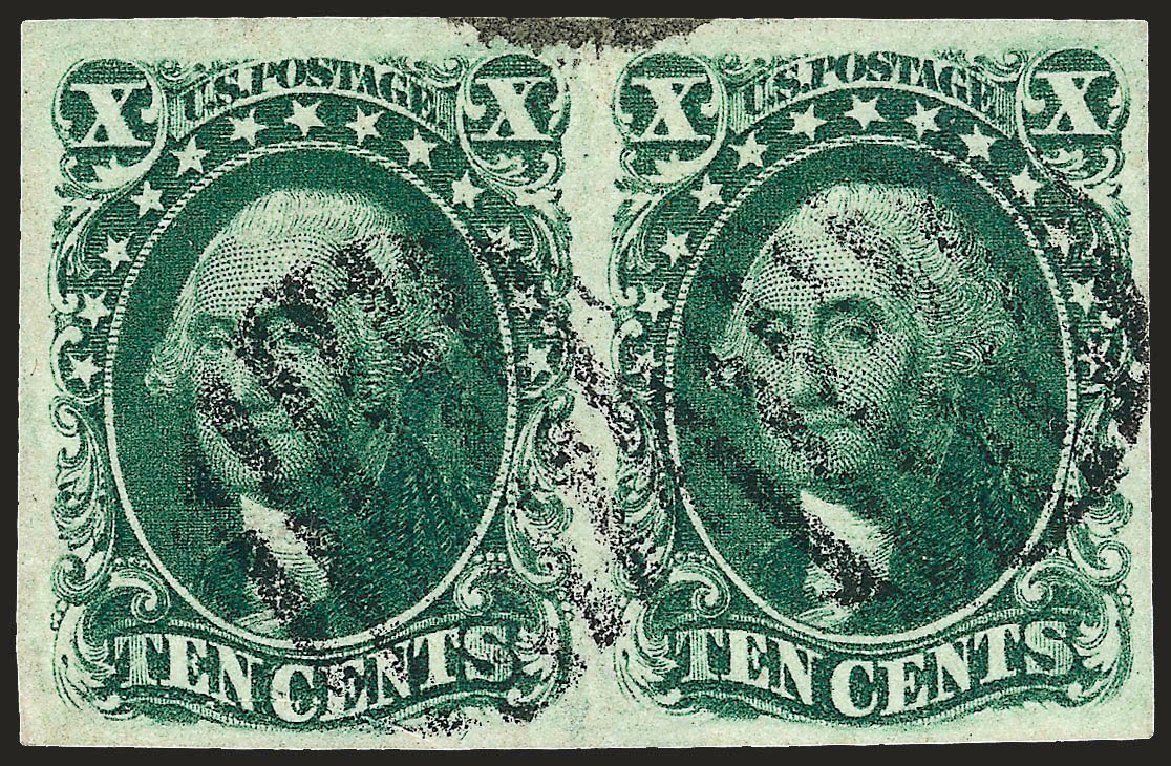 US Stamps Prices Scott 15 - 1855 10c Washington. Robert Siegel Auction Galleries, Oct 2008, Sale 963, Lot 256