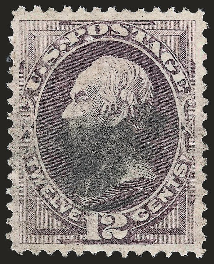 US Stamp Prices Scott Catalog 151 - 12c 1870 Clay Without Grill. Robert Siegel Auction Galleries, Apr 2010, Sale 984, Lot 478