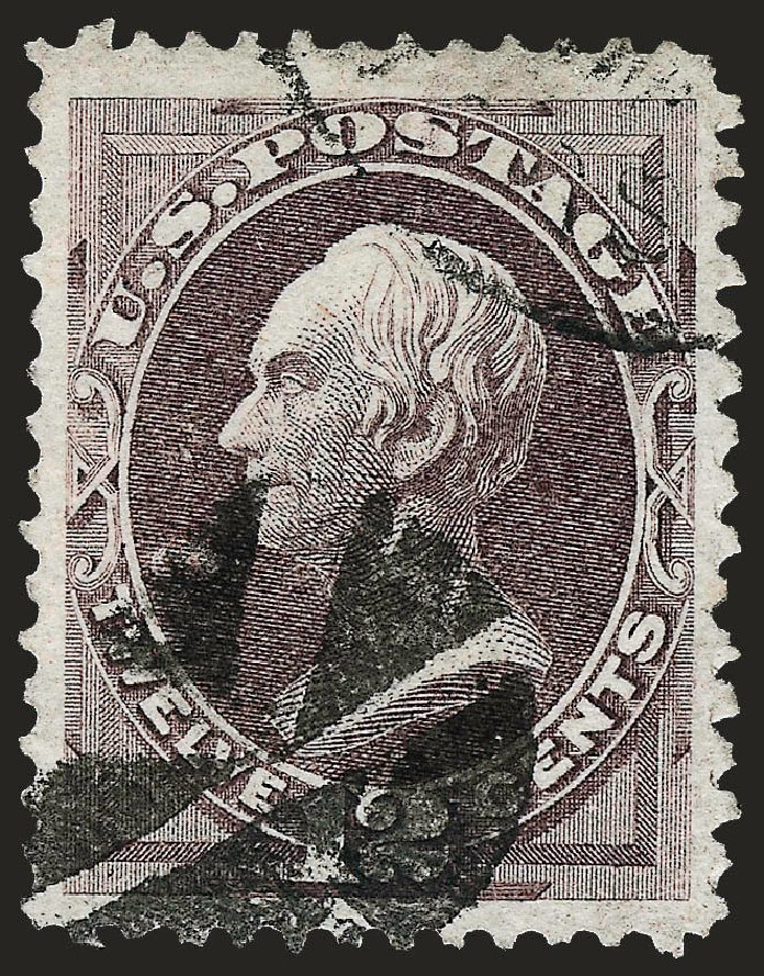 US Stamp Prices Scott Catalogue #151 - 12c 1870 Clay Without Grill. Robert Siegel Auction Galleries, Sep 2008, Sale 962, Lot 2439