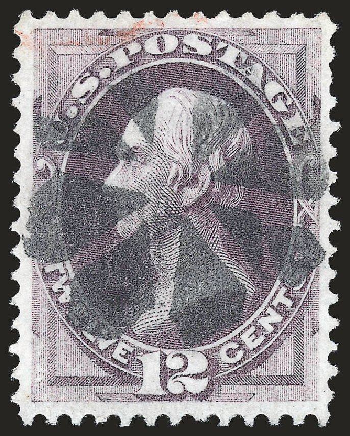 Cost of US Stamps Scott Cat. # 151: 1870 12c Clay Without Grill. Robert Siegel Auction Galleries, Apr 2010, Sale 984, Lot 479