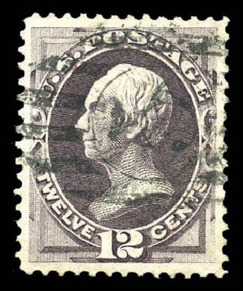 US Stamp Prices Scott Cat. #151 - 12c 1870 Clay Without Grill. Matthew Bennett International, Mar 2011, Sale 337, Lot 2631