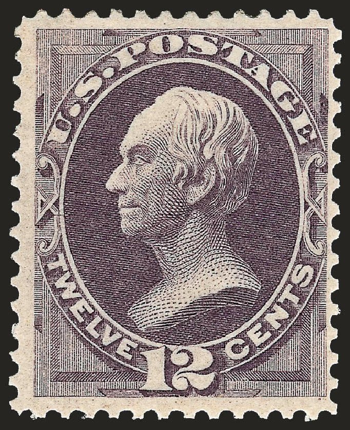 US Stamps Value Scott #151: 1870 12c Clay Without Grill. Robert Siegel Auction Galleries, Oct 2008, Sale 963, Lot 754