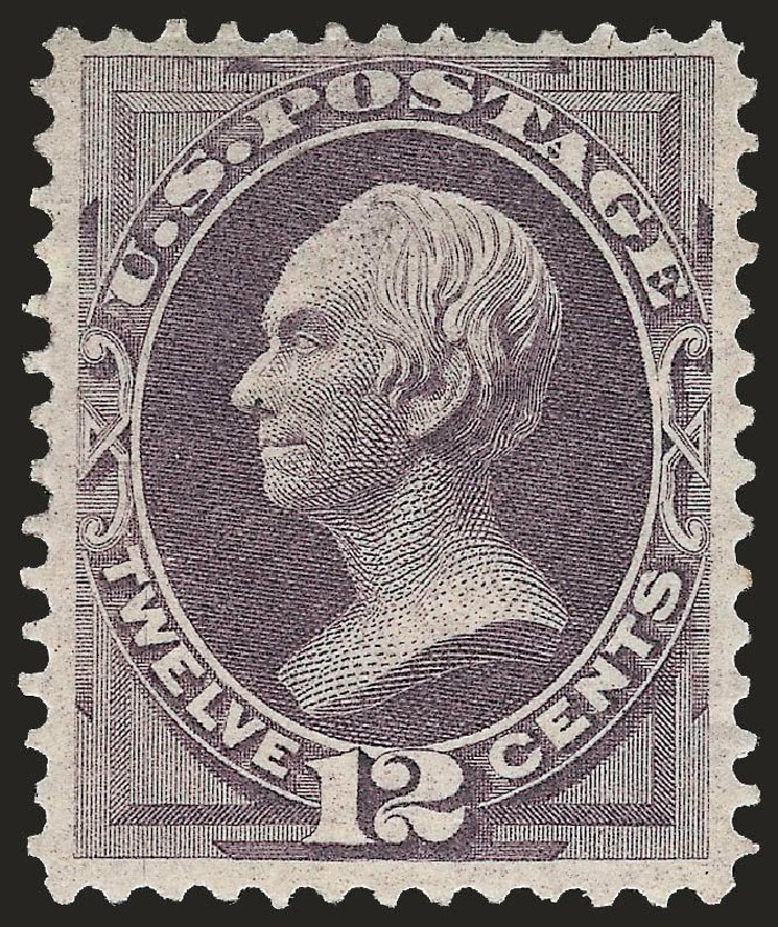 US Stamp Price Scott Catalog 151: 12c 1870 Clay Without Grill. Robert Siegel Auction Galleries, Apr 2009, Sale 972, Lot 3154