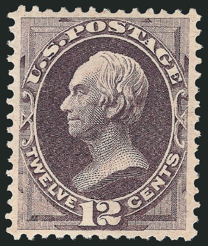 Cost of US Stamps Scott 151: 1870 12c Clay Without Grill. Robert Siegel Auction Galleries, Jun 2012, Sale 1026, Lot 1295