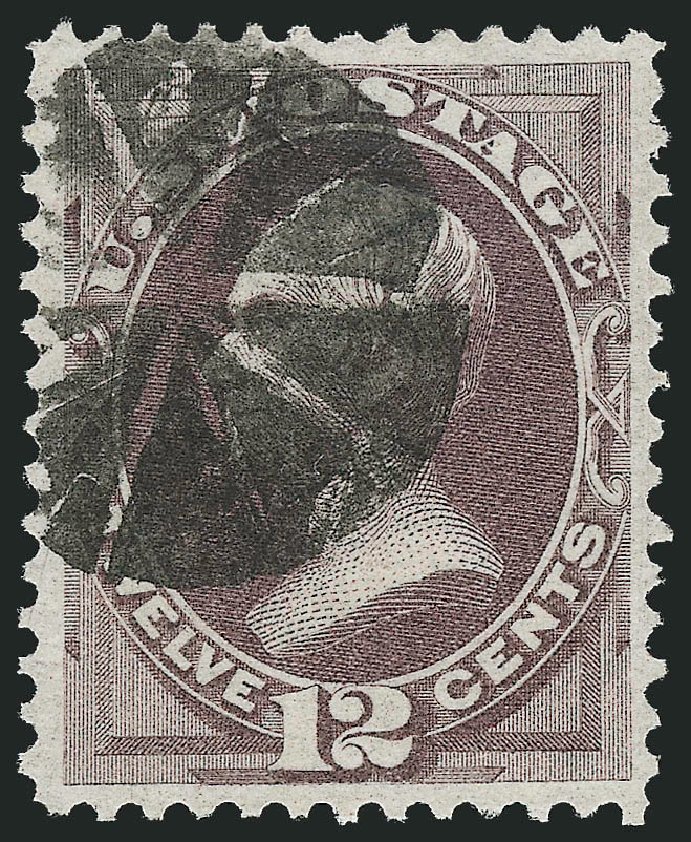 Prices of US Stamps Scott Cat. 151: 12c 1870 Clay Without Grill. Robert Siegel Auction Galleries, Dec 2012, Sale 1037, Lot 1725