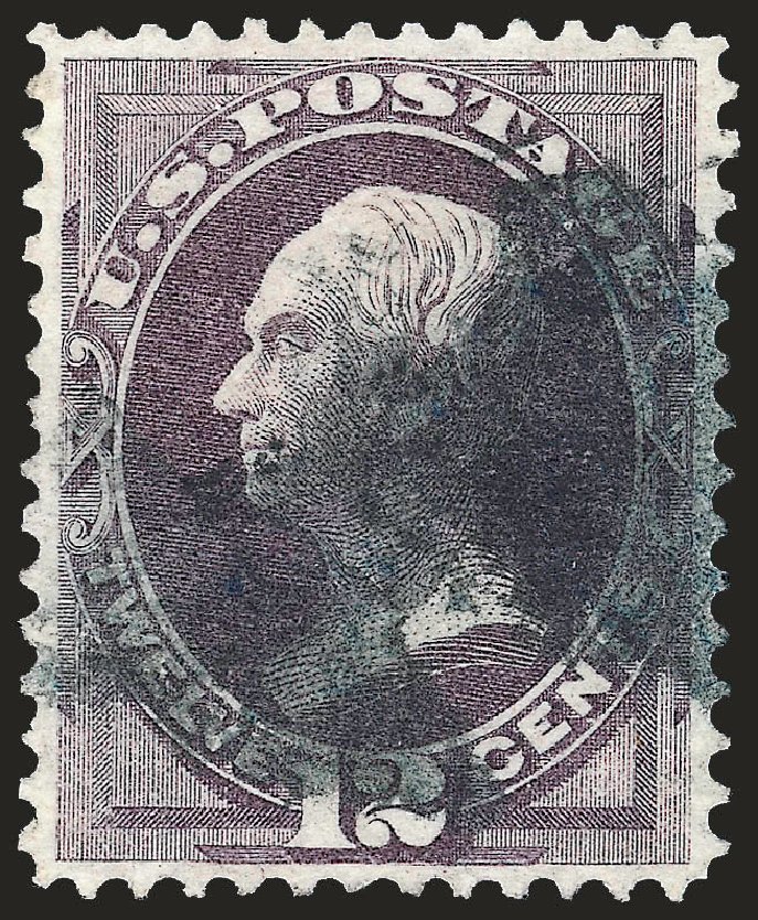 US Stamps Prices Scott Catalogue 151 - 12c 1870 Clay Without Grill. Robert Siegel Auction Galleries, Oct 2008, Sale 963, Lot 755