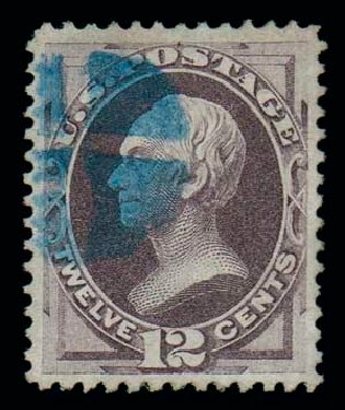 Costs of US Stamps Scott Cat. 151 - 1870 12c Clay Without Grill. Matthew Bennett International, Dec 2007, Sale 323, Lot 363